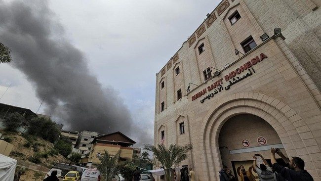 Israel Kembali Serang RS Indonesia di Gaza