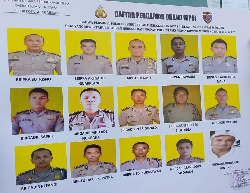 Para personel itu telah dijatuhi sanksi Pemberhentian Tidak Dengan Hormat (PTDH) karena disangka melanggar kode etik Polri.
