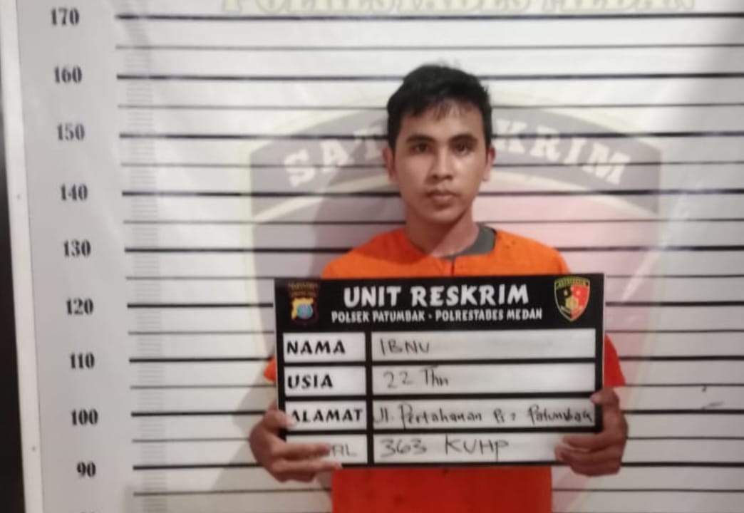 Satu tersangka, Ibnu (22), warga Jalan Pertahanan Desa Sigara-gara diamankan, sedangkan dua pelaku lagi yang telah diketahui identitasnya masih dalam pengejaran.