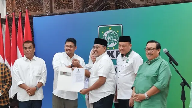 Dukungan PKB ini dihaturkan setelah Bobby dinyatakan layak dalam uji kelayakan dan kepatutan di DPP PKB, Selasa (4/7/2024).