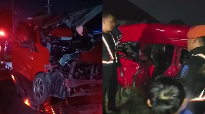 Sesampainya di perlintasan rel KA tanpa palang pintu di Jalan Stasiun Deli Serdang, pengendara mobil yang tidak mendengar suara KA Sri Lelawangsa langsung melajukan mobilnya ke perlintasan rel.